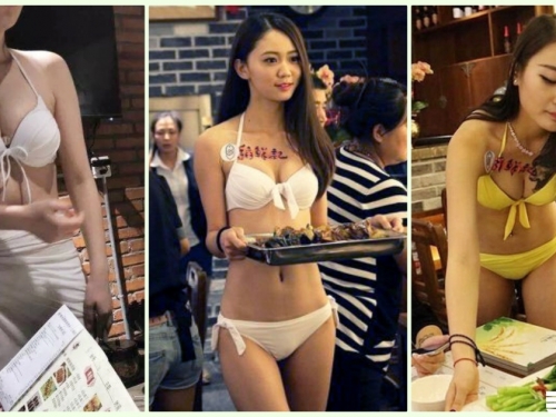 好胸！爆乳餐廳「F奶女店員」引Line瘋傳！超神猛「帝王體驗」畫面好害羞喔…