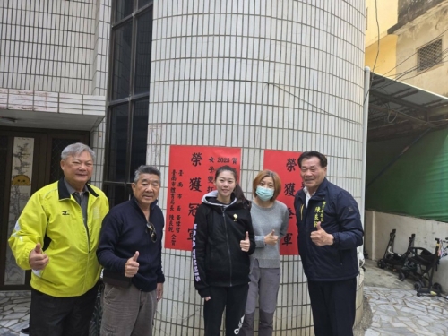 澳網聽障》林家文女雙封后、女單摘銅 台南市府登門貼紅榜