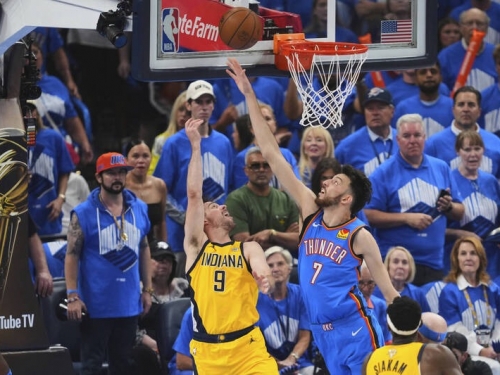 NBA總冠軍賽》火鍋大師！霍姆格倫單場5火鍋 締造史上第一紀錄