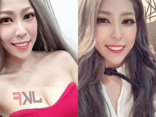 百變美艷正妹MC「愛亞里紗」，火辣造型「車頭燈好明顯」！