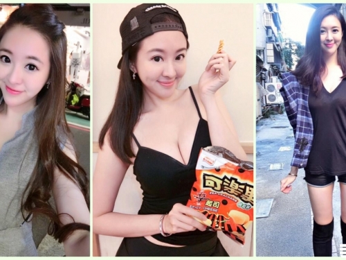 超可愛！高顏值「美乳餅乾妹」逆天長腿太犯規！滿滿的「清純氣質」讓人戀愛...