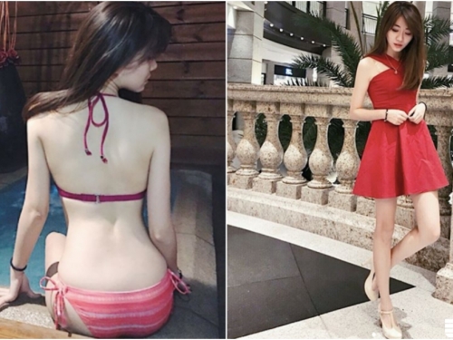 辣辣der！退役空姐的「美豔背影」好撩人！白皙肌膚＋修長美腿超極品！