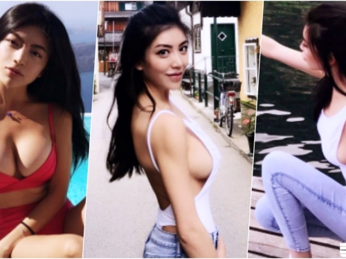 大ㄋㄟㄋㄟ外露！「留學奶妹」超級奔放！穿衣打扮全都「波濤洶湧」畫面好震撼！