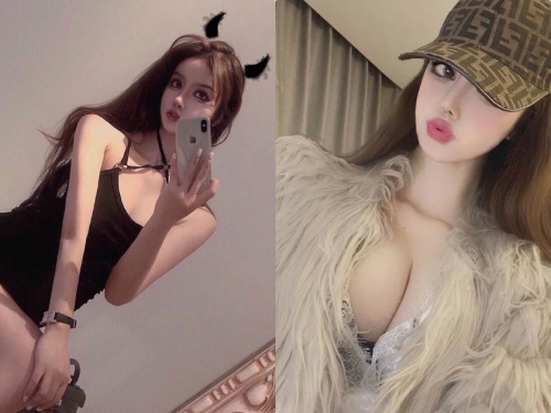 爆乳正妹koko「壞壞模樣惹人愛」，衣服不穿好「事業線蹦出了」！
