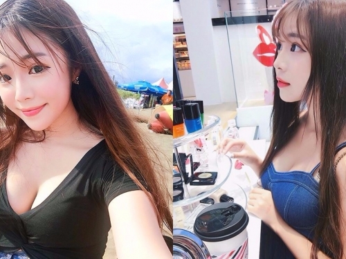 尺寸太不科學啦！可愛「童顏萌妹」奶香味四溢，雙眼無法離開她的「巨型車頭燈」！