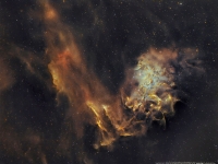 御夫座AE星和火焰星雲