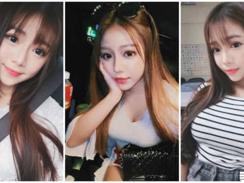 甜美系隱乳正妹！緊身衣炸出「渾圓胸型」，完全是女神等級！