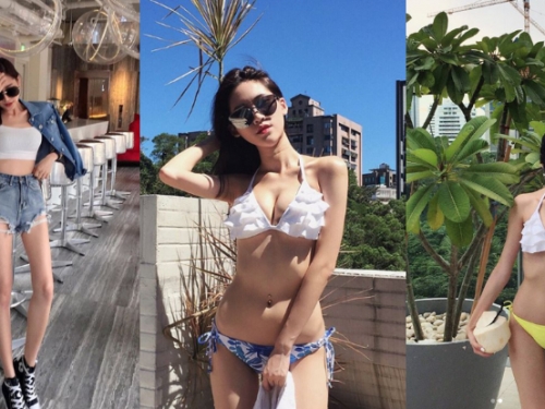 骨感正妹胸前卻超有料！美胸美腿一應具全，美照看都看不完！