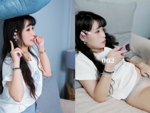 禁斷姐弟！氣質姊姊「柔ㄤㄤ」在家偷自慰，「玩弄下體」邀弟弟加入性愛遊戲！