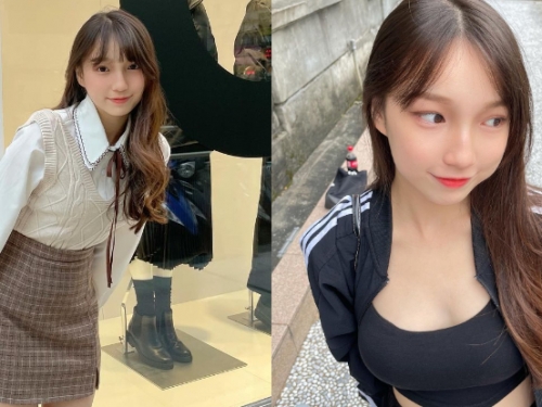 「中原女大生」清新顏值超甜美，「水汪大眼加淺笑」就將學長擄獲！