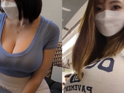 真的大，快看！LINE瘋傳巨乳片　女主角隨時都處於爆釦邊緣
