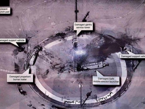 川普推文的衛星照，意外洩漏美國間諜衛星的機密資料