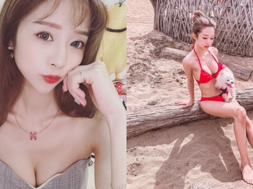 自由潛水辣妹「張筱密」細長美腿超撩人，探索海域時的曲線實在太犯規！