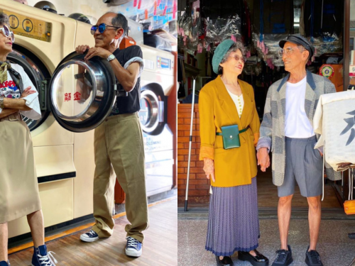這樣也可以！「萬秀的洗衣店」IG上萬人追蹤， 80歲爺奶變身時尚KOL
