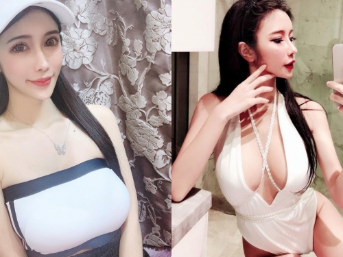 美乳辣妹「沈琪琪」誘惑中路大開，雄偉的巨乳份量太逼人！