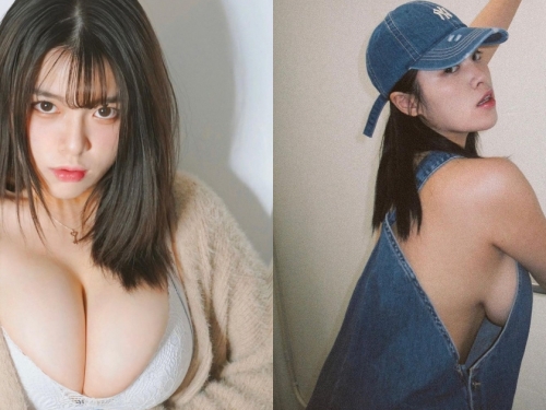 超兇猛「巨乳港妹」波濤洶湧罩不住！無bra穿搭「側乳垂墜畫面」直接露出！