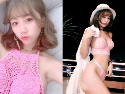 可口的粉色小甜心！「阮糖」性感美體超惹火，阿宅們一致靠齊就想立馬擁有！