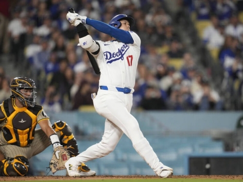 MLB》大谷翔平超暴力188KM二壘安！ 「霸榜」道奇隊史前10紀錄