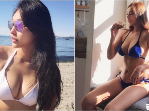 「窗邊奶妹」身材好火辣！比基尼下「鮮美肉體」呼之欲出！IG奶照更厲害