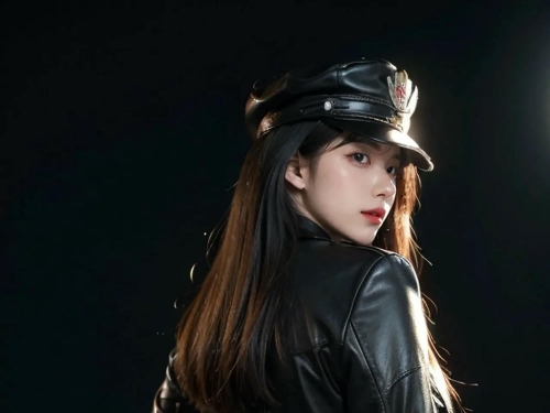 ★Patreon★ AI_Kaori - Woman with Red Lipstick in Black - Part 3