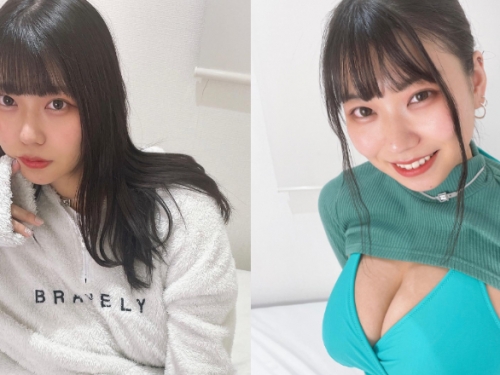 20歲超級隱乳少女「大葉めも」因健康因素發表引退宣言！