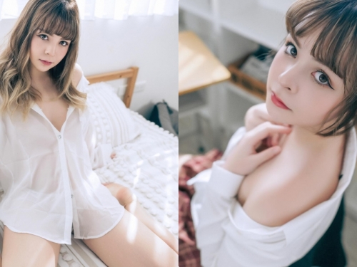 「極品中法混血美少女」是我同學，愛穿透視丁字褲「全裸誘惑」！