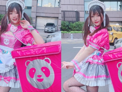 天氣冷就是要叫外送啊！超甜外送員「願願yuan」使命必達到你家