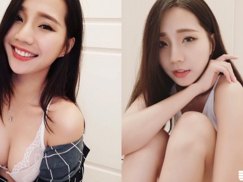 在家不太愛穿衣服～長髮電眼正妹「居家內衣超性感」，白白嫩嫩性感身軀讓人一秒想歪...