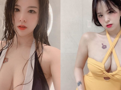 大奶姊姊gisele「人字美乳」引9萬追蹤！白皙渾圓好身材成為目光焦點！