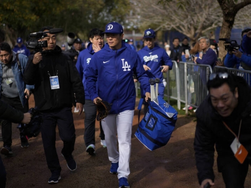 MLB》日媒曝大谷、山本引發前所未有的騷動 警衛嘆：亂成一團了...