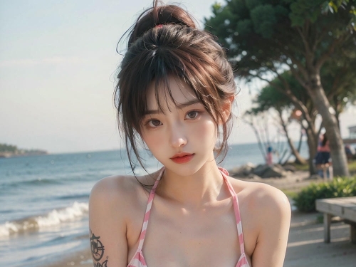 Collection - PInk Stripe Bikini - 2
