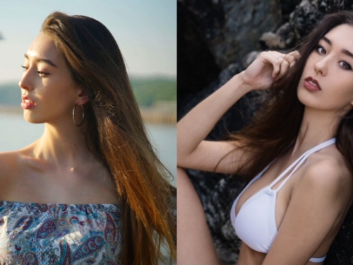 冷豔超美混血！「Sharnie Fenn」結合東西方的綜合美，身材辣到無法無天當然不一樣！