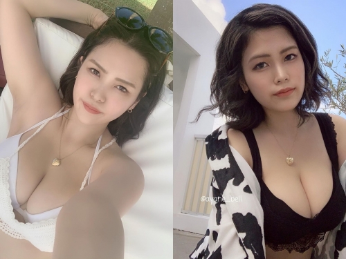 170公分大隻馬正妹「Ayane綾音」肉感身材重量感十足　殺手級「核彈奶」人間胸器無誤