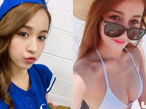 為了她去球場！中職啦啦隊員「Julie林尹樂」好辣！海邊曬「魔鬼身材」畫面太養眼了…