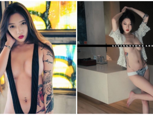 深V開到胯下！「爆乳正妹」尺度無極限，超火辣胴體「完全展示」挑戰你的感官！