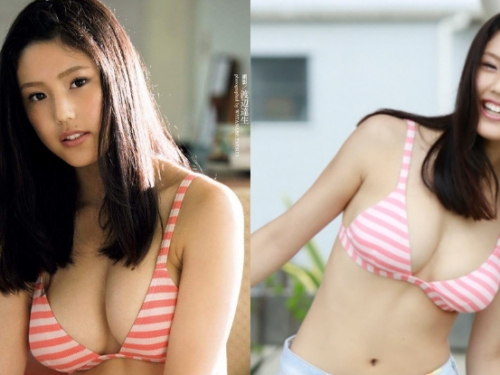 17歲巨乳娘出道！未熟妹子長成完熟身材！逛個街被4家經紀發名片...