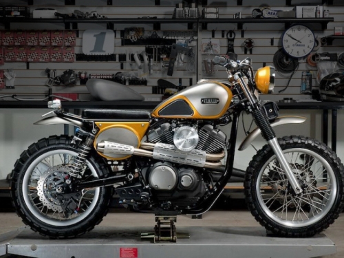 「復古風」手作車！Yamaha SCR950「Scrambler」客製版