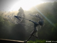 鋼絲仙女雕塑