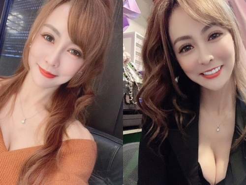 甜心正妹「蔡小佩」事業線很飽滿，「性感的D奶」已快蹦出！