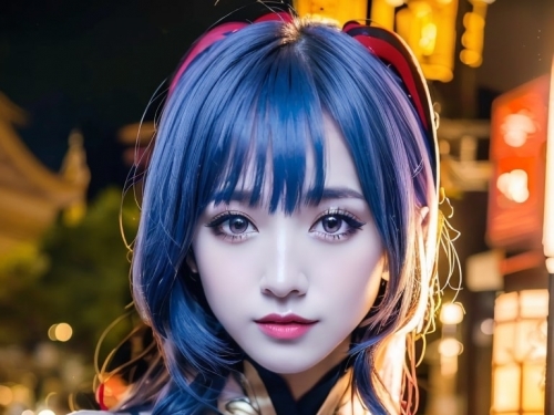 AI生成~AiMakeGirl-甘雨(原神)