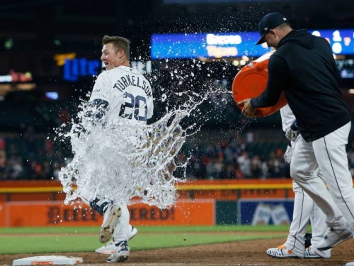 MLB》狀元郎托克森再見安打 老虎擊退強敵勇士終止9連敗