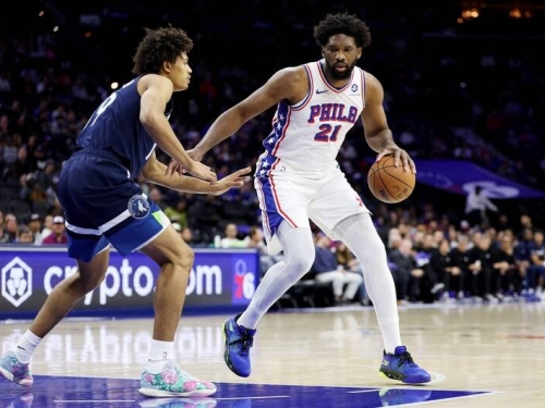 NBA》恩比德暌違8個月快樂回歸 七六人熱身賽壓軸獵狼開胡