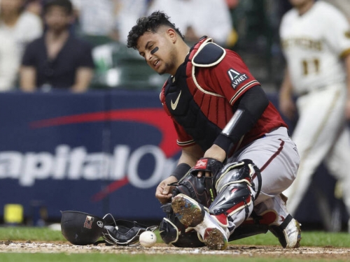 MLB》開心晉級主戰捕手卻陷腦震盪疑慮 響尾蛇主帥解釋最新傷況