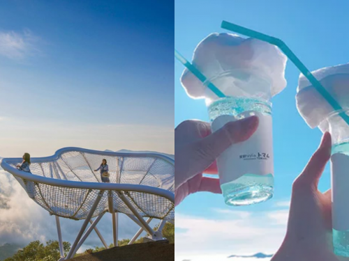 躺著看日出！北海道限定雲海吊床「Cloud Pool」，雲朵漂浮汽水爆紅！