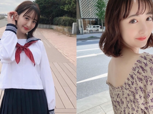 戀愛了！氣質正妹高校生「童顏外型好甜美」，回眸一笑立刻把人電暈！