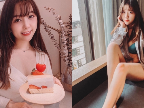 行銷界的「甜美正妹設計師」沛沛豬，大眼甜笑好迷人，竟還有E級的豐滿美胸！