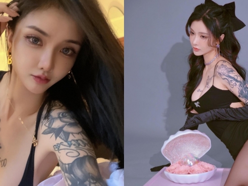 等級超高的「刺青巨乳正妹」！優質臉蛋和「嗆辣身材」引195萬網友追蹤！