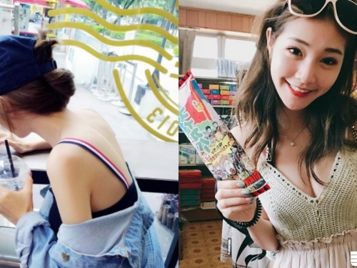 超商「美背正妹」辣翻！「雪白肌膚」讓人好衝動 網：這背影超想認識！