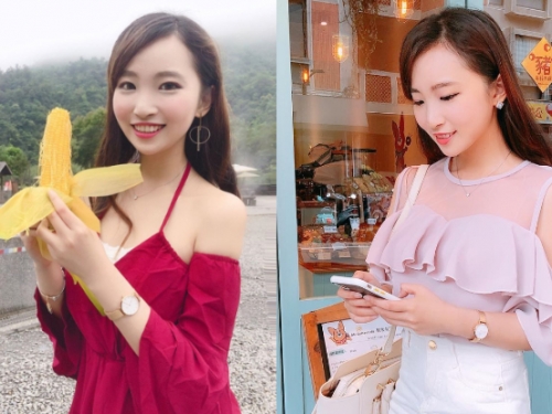 白嫩氣質甜姐兒！「小孟Sophia」大眼微笑一秒讓人戀愛，好身材填補宅男們空虛的心靈！
