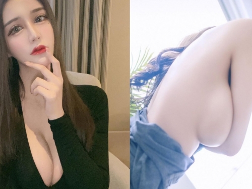 性感巨乳妹「希妍Kimmy」作風好大膽，挺「白嫩F雙球」拍個人寫真！
